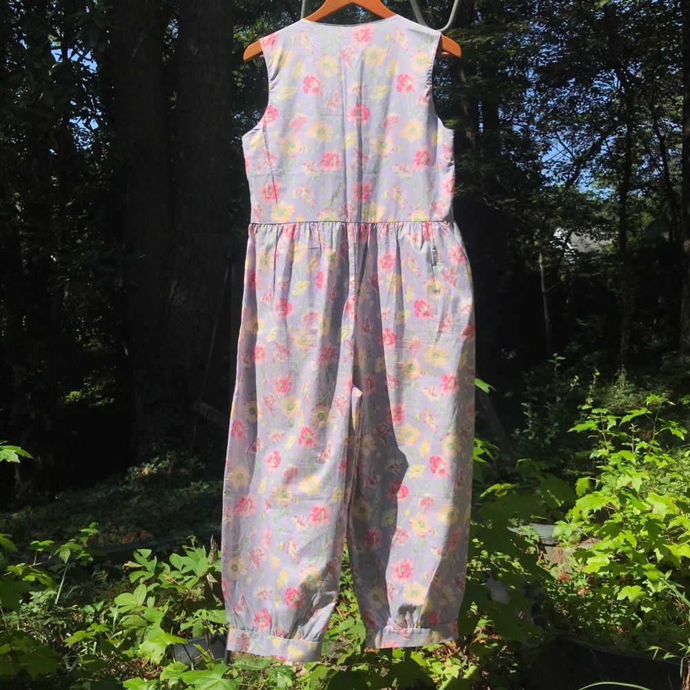 Vintage Laura Ashley Floral Jumpsuit - Picture 3 of 8